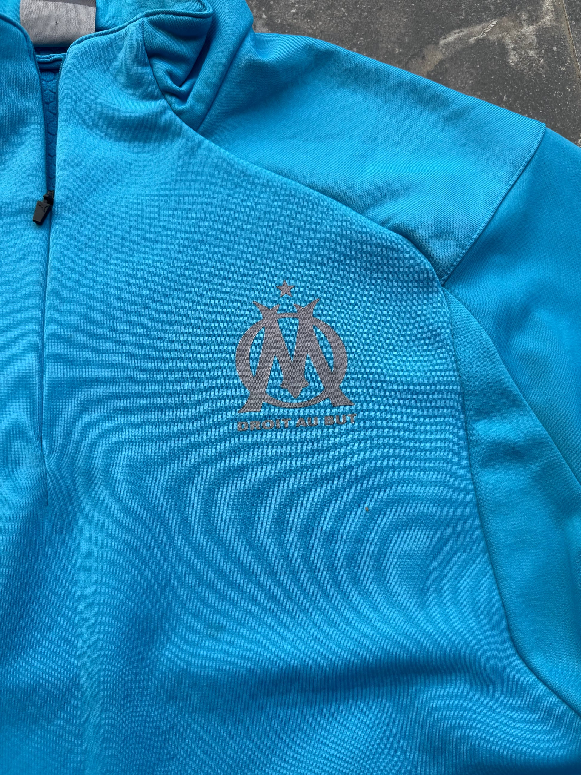 Olympique Marseille 2017-18 1/4 Zipper Jacket