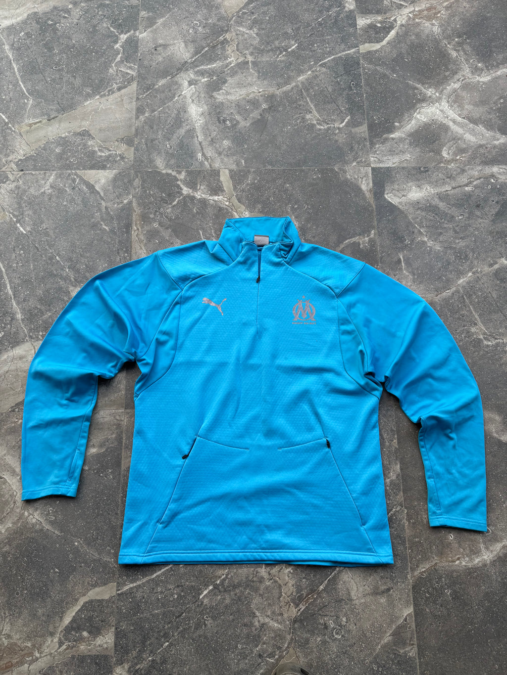 Olympique Marseille 2017-18 1/4 Zipper Jacket