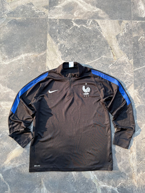2018-19 France Nike 1/4 Zip Drill Top