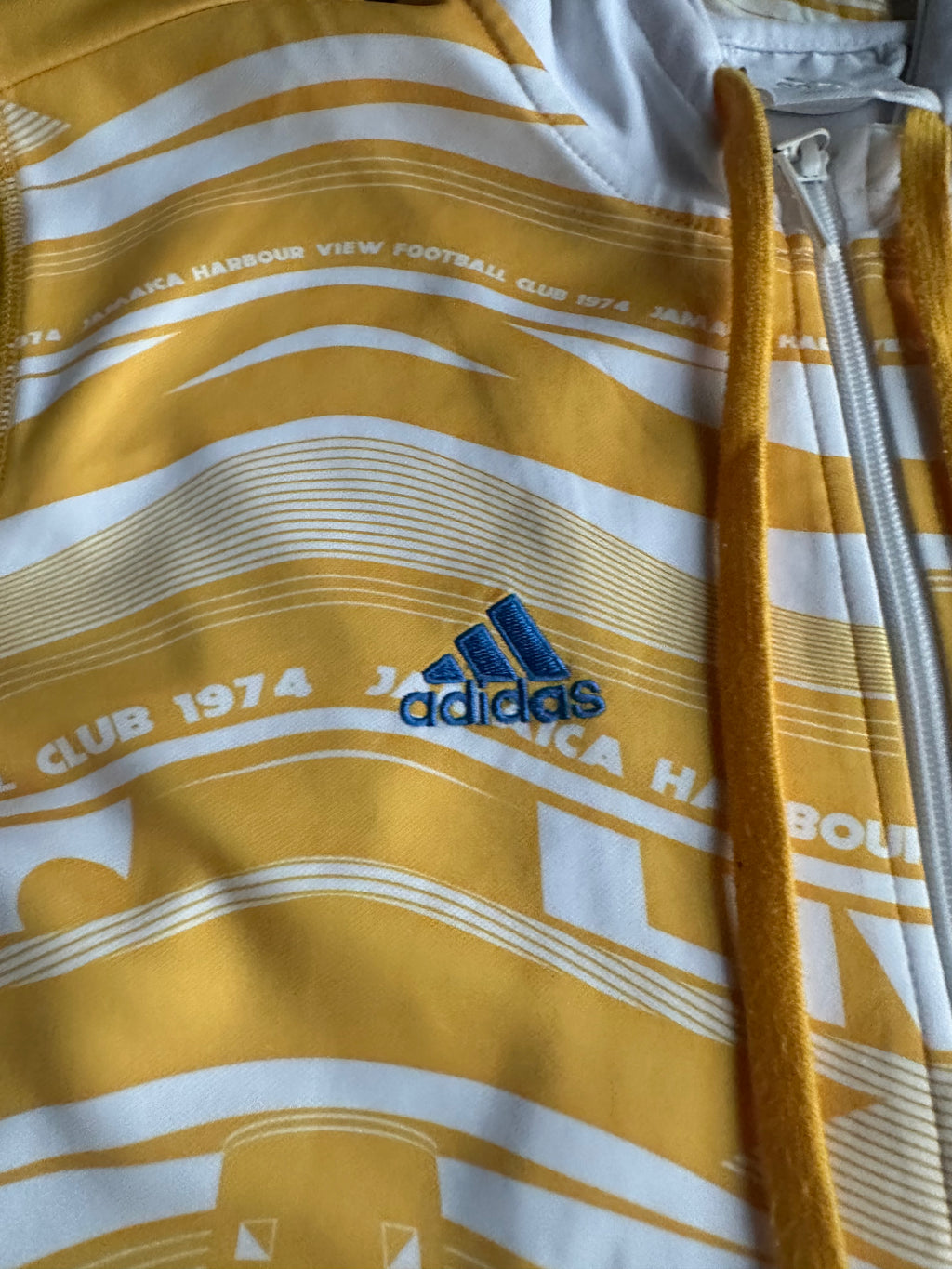 Vintage Adidas Jamaica Hooded Jacket